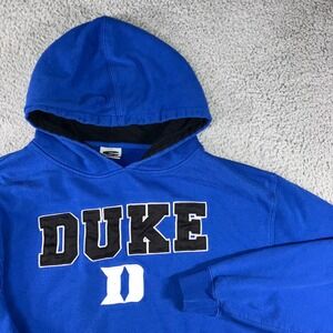 Stadium Athletics Duke Hoodie Men XL Blue Graphic Logo Gorpcore Collegiate y2k